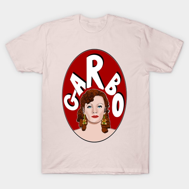 Greta Garbo Hollywood Legend T-Shirt by EmmaFifield